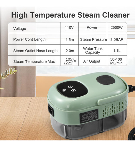 Limpiador A Vapor Portátil Para Limpiar Chinches De Cama
