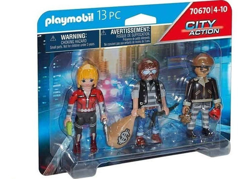 Playmobil 70670 Set Figuras Ladrones