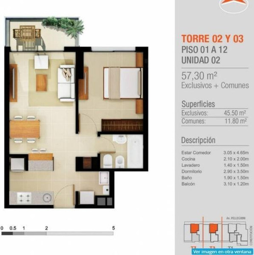 Imagen 12 de 13 de Hermoso Departamento En Venta.