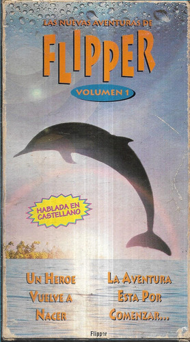 Las Nuevas Aventuras De Flipper Vol.1 Castellano Vhs
