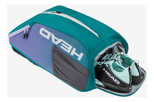 Mochila Raqueteira Head Tour Azul Verde 25l