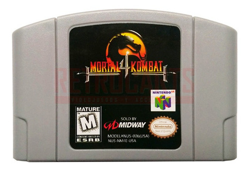 Mortal Kombat 4 Compatible N64