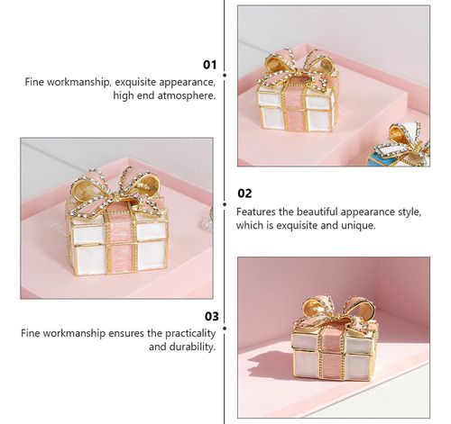 Joyas, Cajas De Regalo, Joyero Con Lazo, Para Bodas