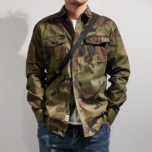 Camisa camuflaje sale