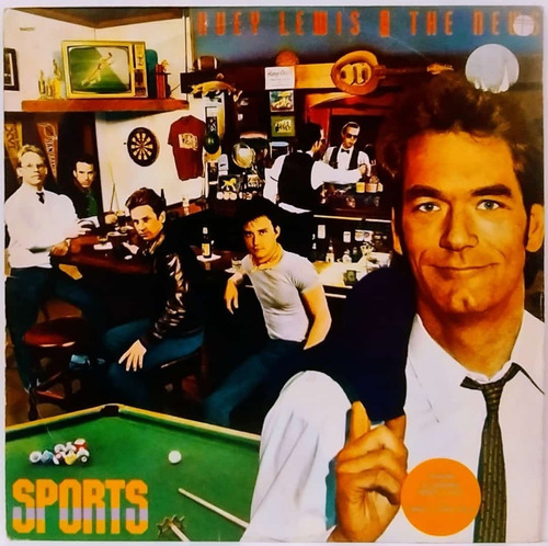 Huey Lewis And The News Sports - Lp Disco De Vinil