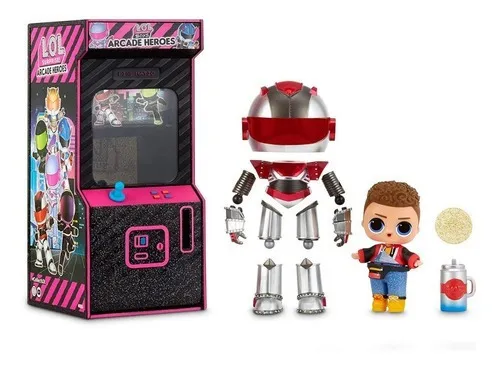 Muñeco Lol Surprise Boys Arcade Heroes Con 15 Sorpresas