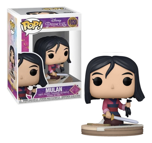 Mulan Funko Pop 1020 Disney Princesas Original Nuevo