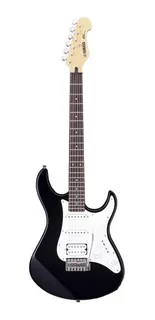 Guitarra elétrica Yamaha EG112 de tília black laca de poliuretano com diapasão de pau-rosa