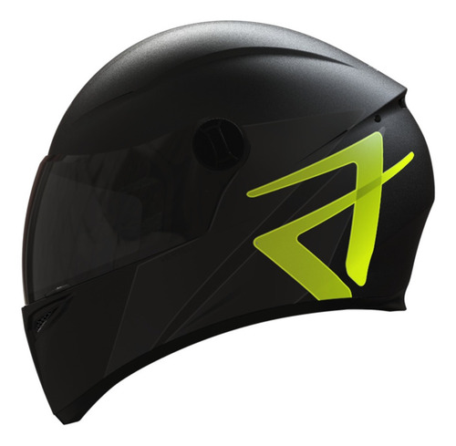 Imagen 3 de 5 de Casco Moto Integral V50 Infinity Amarillo Talle L