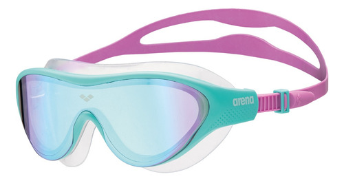 Antiparras De Natacion Arena The One Mask Mirror Junior 100 Turquesa