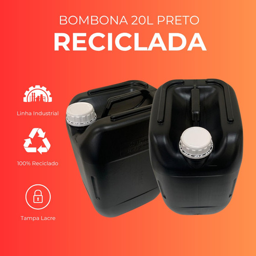 Galao Reciclado Para Sistema De Reaproveitamento - 3 Pçs