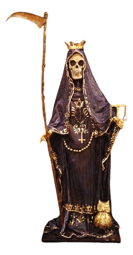 Escultura Fibra De Vidrio Santa Muerte 