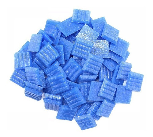 Venecitas Nacionales Azul Claro M43 Mosaiquismo 1/2 Kilo