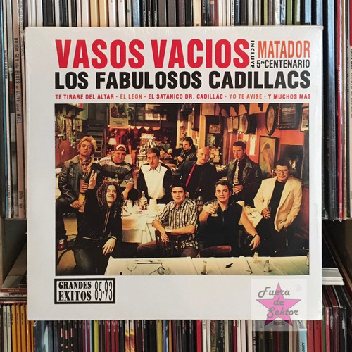 Vinilo Los Fabulosos Cadillacs Vasos Vacios 2 Lp Nuevo.