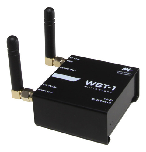 Streamer De Áudio Estéreo Wifi E Bluetooth Aat Wbt-1 127/220V