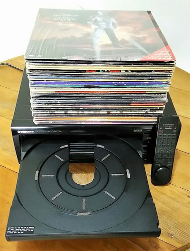 Laser Disc Player Pioneer Cldd702 E Coleção De 26 Laser Disc