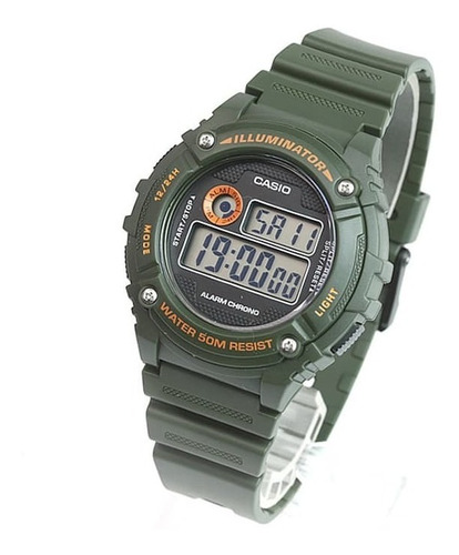Reloj Casio Con Cronómetro W 216 H - Hombre - Varios Colores