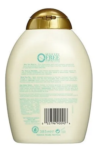 Paquete De Rizos De Coco, ChampĂș Y Acondicionador Organix Qu