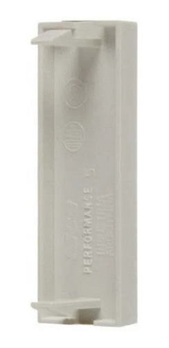 Imagen 3 de 4 de Llave De Luz Sica Blanca - Tapón 1 Módulo - Pininfarina