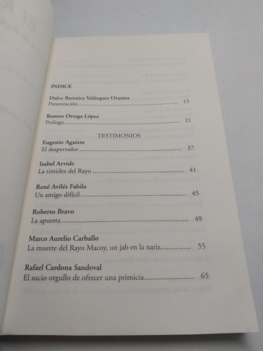 El Rayo Vida Y Obra De Rafael Ramírez Heredia Velázquez (Usado)
