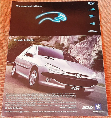 Peugeot 206 1999 Publicidades  El Auto Brillante 