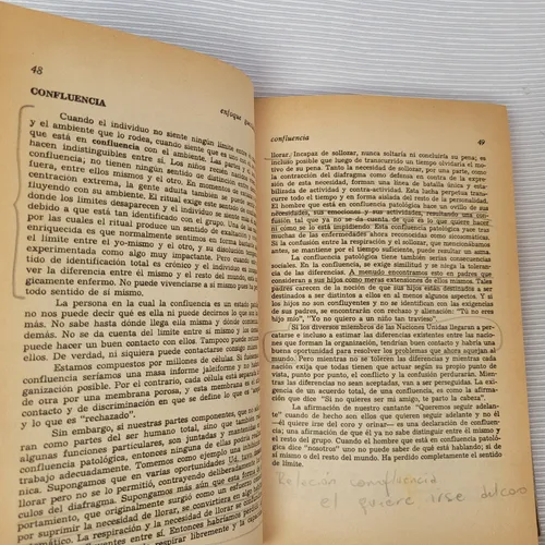 El Enfoque Guestaltico Fritz Perls Cuatro Vientos (Usado)