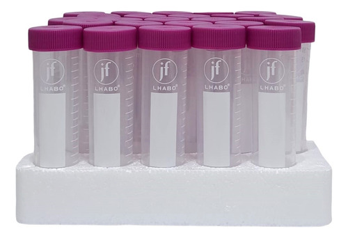 Tubos Esteriles Para Centrifuga 50ml Paq C/25 Jf Lhabo
