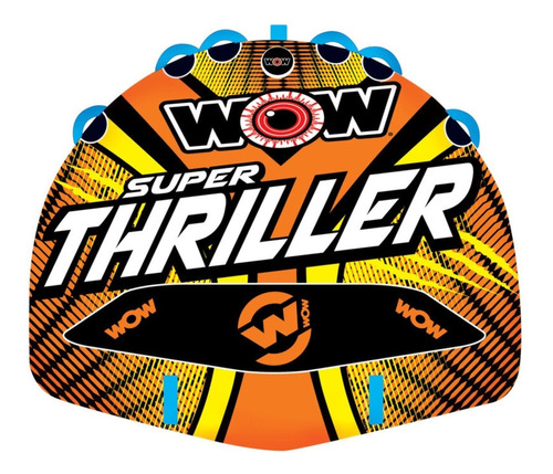 Gomon Inflable De Arrastre Wow Super Thriller 3 Personas