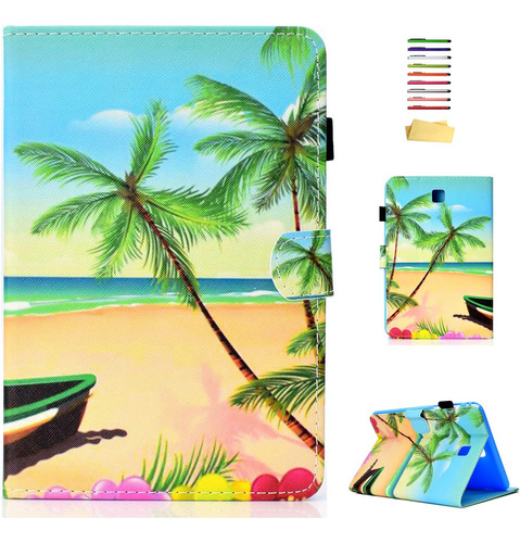 Fundas Para Tablet, Uucovers Multicolor, Diseño De Playa 2