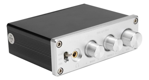 Ac-q3 Pro Dac Decodificador De Audio Con Amplificador De Aur