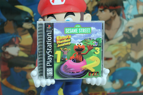 Elmos Number Journey Playstation 1 Plaza Sesamo Elmo's
