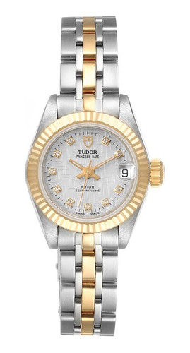 Eslabon Para Reloj Tudor Princess Date Acero Oro 12mm Dama