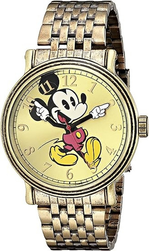 Reloj Pulseras Hombre Mickey Mouse Articulado Motivacional