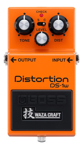 Pedal De Distorsión Boss Ds-1w Waza Craft