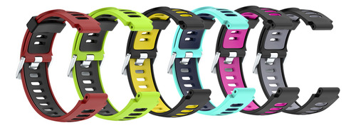 Correa De Silicona Para Reloj Garmin Forerunner 220, 230,
