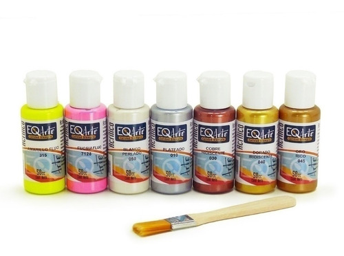 Imagen 4 de 8 de Acrilico - Eq Arte 50 Cc Fucsia - Xion Store