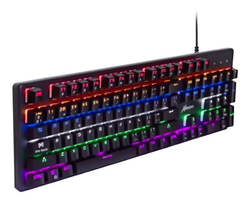 Imagen 5 de 8 de Teclado Gamer Mecanico Xemoki Antighosting Switch Blue Snk