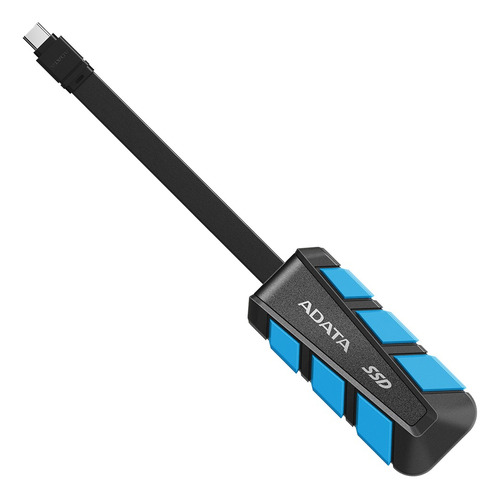 Unidad Solida Externa Adata Sc740 2tb Usb 3.2 (usb-c) Color Azul