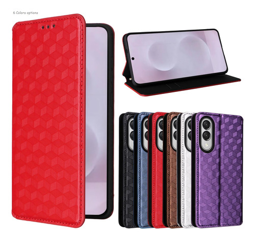 Funda Texturizada 3d Para Realme C67 -tpu, Soporte, Cierre Magnético, A Prueba De Golpes, Caja Fuerte Para Tarjetas De Crédito