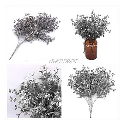 Plantas Artificiales, Hierba Plástica Cattree, Arbustos Fals