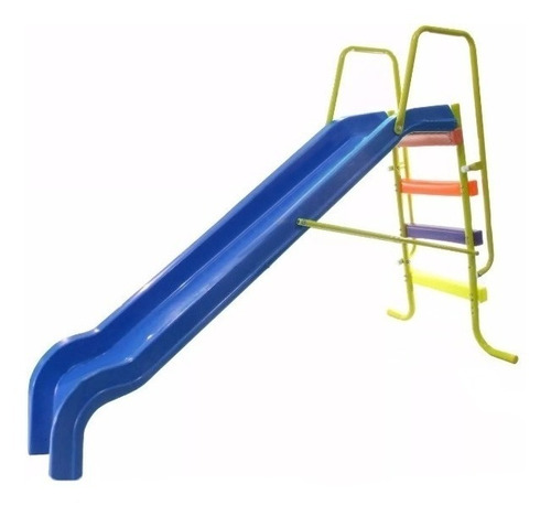 Tobogan 3 Escalones 4 Niveles Bajada Plastica Escalera Metal