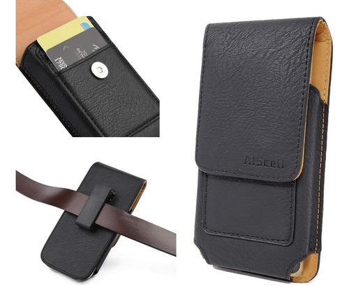 Aiscell   - Funda De Nailon Para Droid Maxx 2 Con Clip Para 