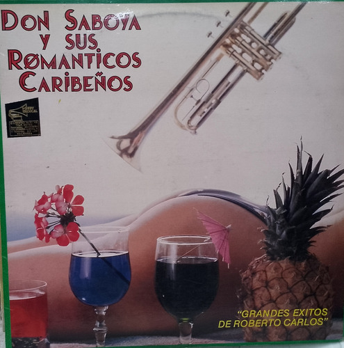 Dsico Lp - Don Saboya Y Sus Romanticos Caribeños 