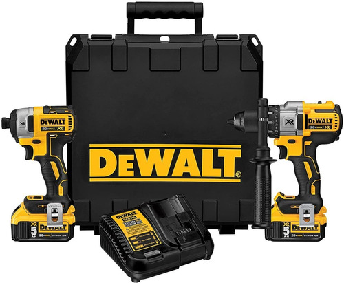 Dewalt Dck299p2 Kit Atornillador De Impacto 5.0 Ah