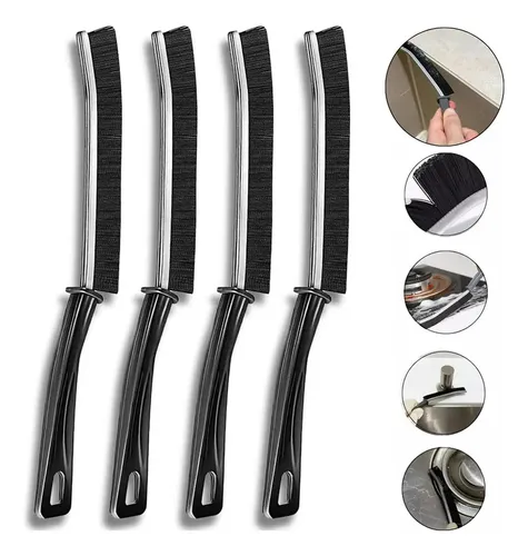 Kit 3 Escova De Limpeza De Fendas Cantos Frestas Lacunas Etc Cor ...