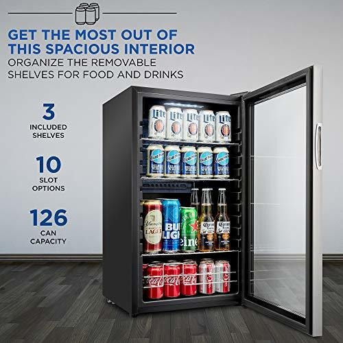 Frigbar Ivation Para 126 Latas Ultra Compacto