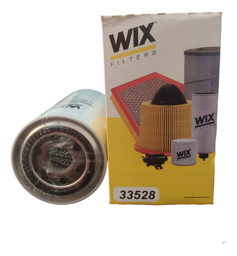 Imagen 3 de 3 de Filtro Combustible Wix 33528 Motores Caterpillar (2micrones)