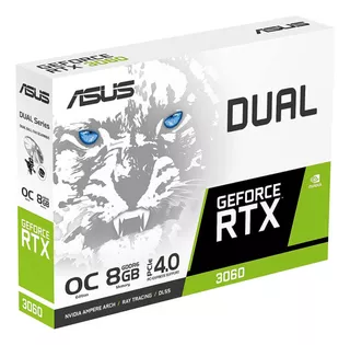 Vga Asus Geforce Nvidia Dual Rtx 3060 Ti White Oc, 8gb Gdr6x