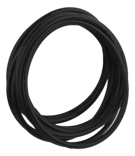 2x 10x Pulseras Negras De Silicona Pulseras Suaves Y