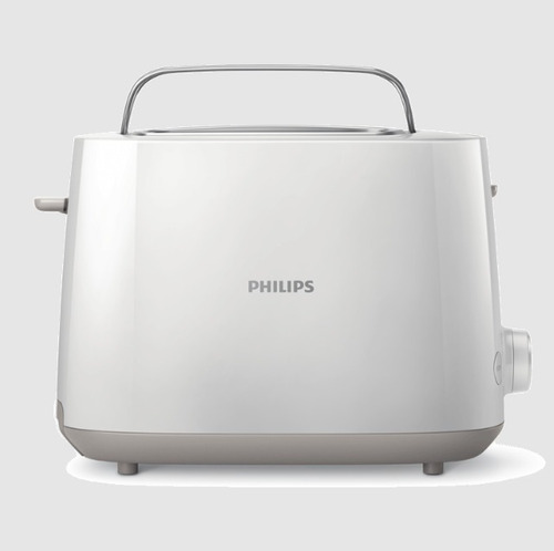 Imagen 1 de 4 de Tostadora Philips Daily Collection Hd2581/00 Blanca